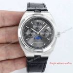  Swiss Copy Vacheron Constantin Overseas Perpetual Calendar Moonphase Grey Face